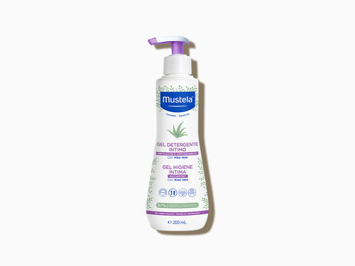 Bote de gel de higiene intima con aloe vera para niñas de 200ml. - solucionesbanohub.compaña - 1