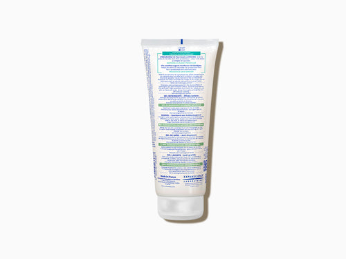 Reverso del producto de gel baño Stelatopia de Mustela. - solucionesbanohub.compaña - 7