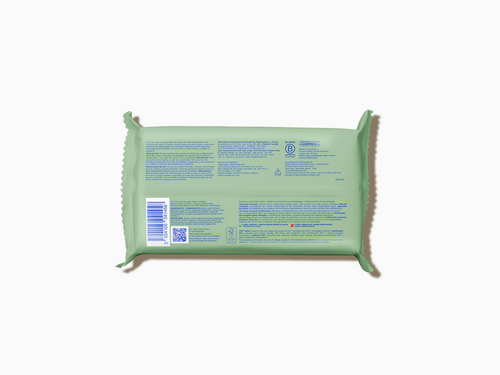 Paquete de 60 toallitas compostables  ingredientes y recomendaciones - solucionesbanohub.compaña - 3