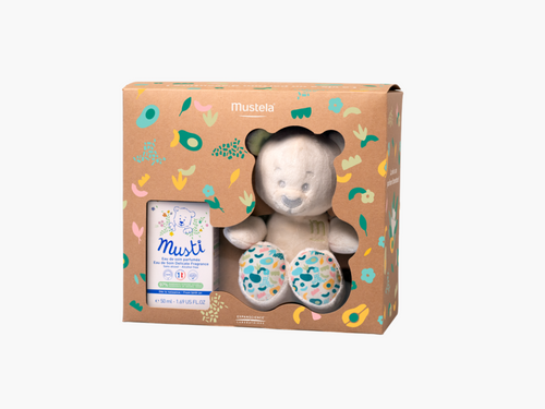 Cofre Musti: Kit perfume y peluche - Pastel - solucionesbanohub.compaña - 1