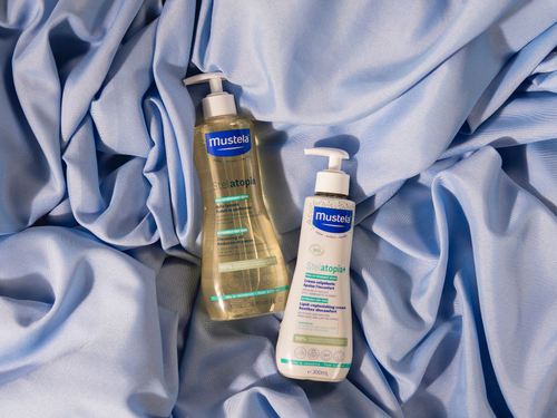 Pack ducha piel atópica: Aceite de baño Stelatopia y Stelatopia+ - solucionesbanohub.compaña - 2
