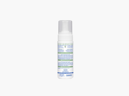 Envase de 150 ml de champú mousse para bebés con aguacate bio para eliminar la costra láctea. - solucionesbanohub.compaña - 4