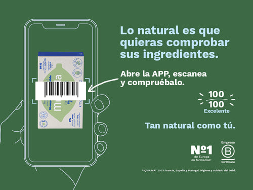 El champú sólido no lleva jabón, conservantes, siliconas, tensioactivos sulfatados. Tiene una nota de 100/100 en las app de valoración de los cosméticos. - solucionesbanohub.compaña - 3