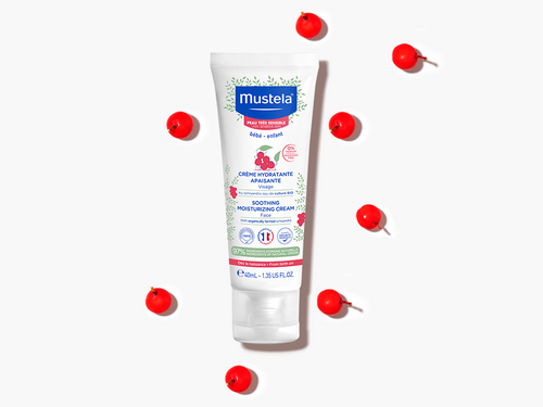 Bote de 40ml de la crema para la cara del bebé con piel sensible con Schisandra bio - solucionesbanohub.compaña - 5