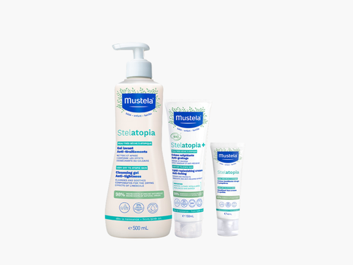 Kit hidratación y limpieza suave pieles atópicas - solucionesbanohub.compaña - 1