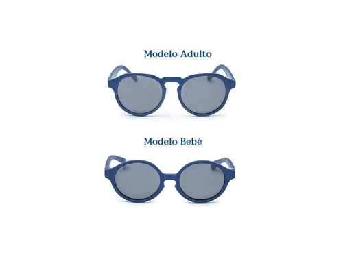 Los modelos de gafas de sol de color azul para adultos y para niños de Mustela - solucionesbanohub.compaña - 2