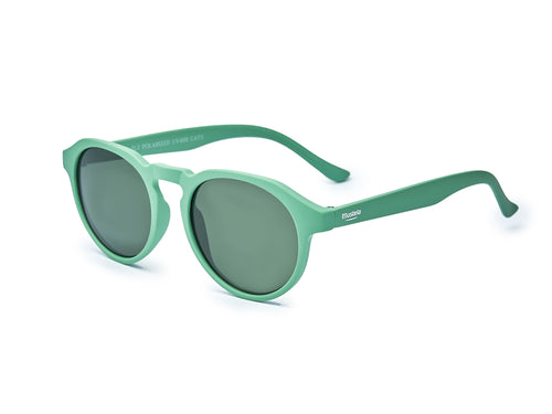 Las Gafas de sol para adultos maracuyá en color verde están fabricadas con materiales resistentes y flexibles.  - solucionesbanohub.compaña - 6
