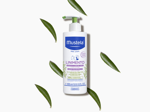 El envase de 400ml de linimento de solucionesbanohub.comtá hecho basado en la receta tradicional con aceite de oliva virgen extra pero pasando todas las medidas de seguridad. - solucionesbanohub.compaña - 2