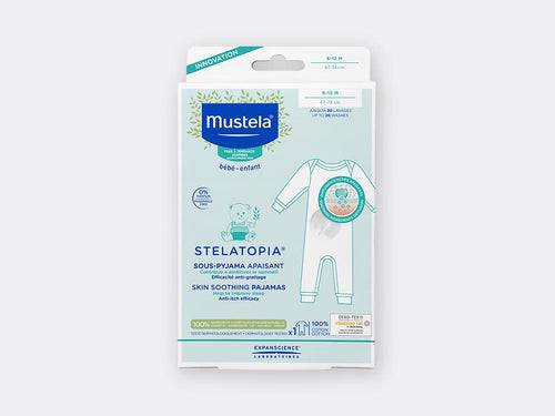 Caja del pijama para dermatitis atópica de Mustela para aliviar el picor por la noche - solucionesbanohub.compaña - 4